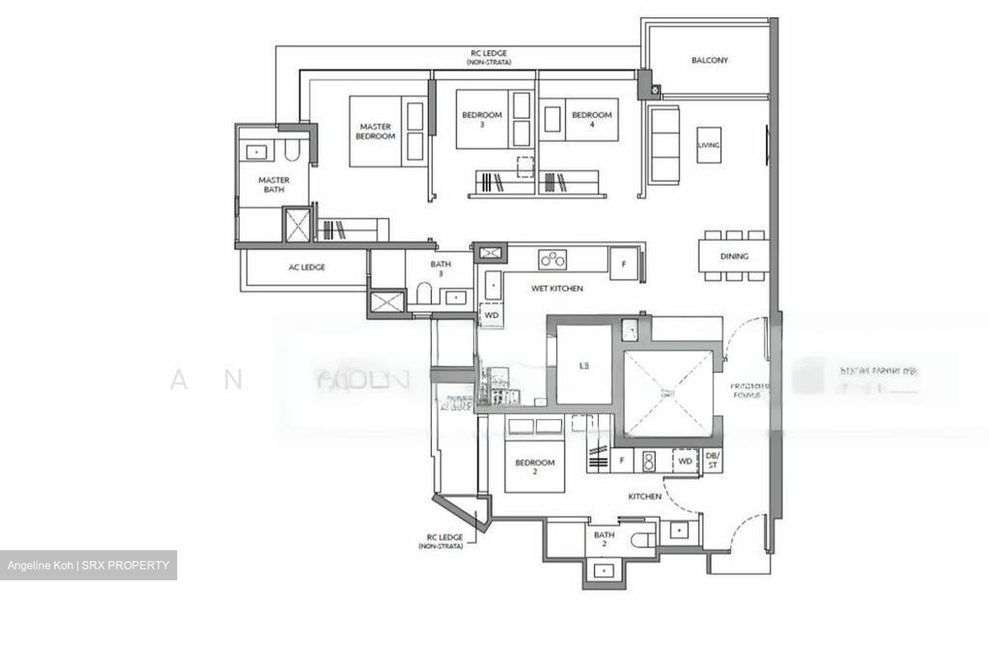 The LakeGarden Residences (D22), Condominium #549501931